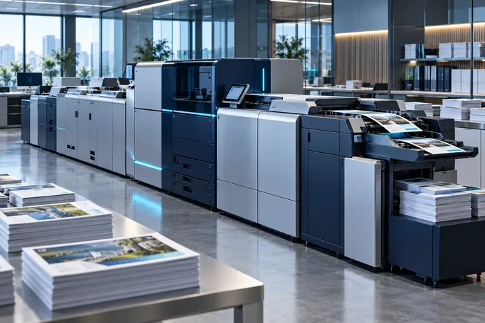 Multifunction document production equipment with finishing trays